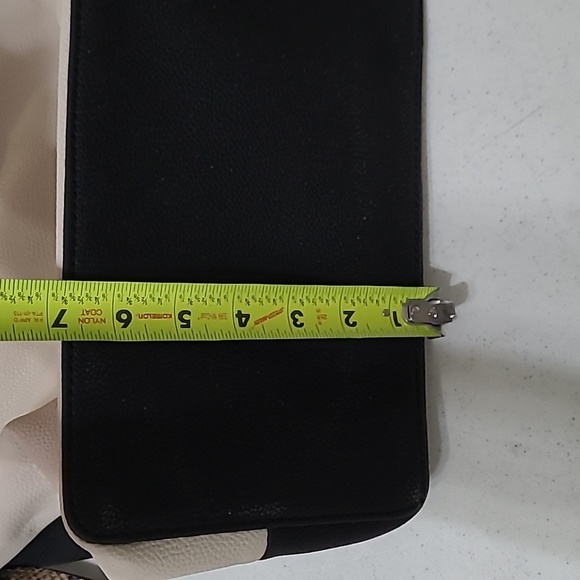 Nine West Black & Cream Shoulder Bag with Snake Print Strap - Picture 13 of 16